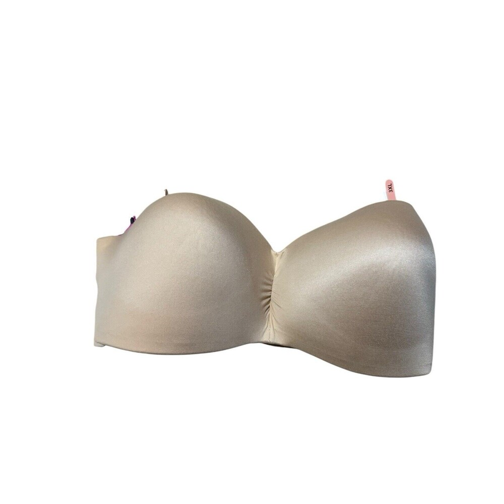 Bali Cream Strapless Bra